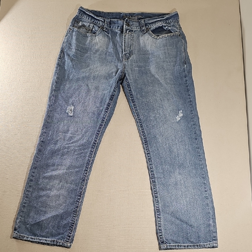 AXE & CROWN Relaxed Fit Denim Jeans for Men